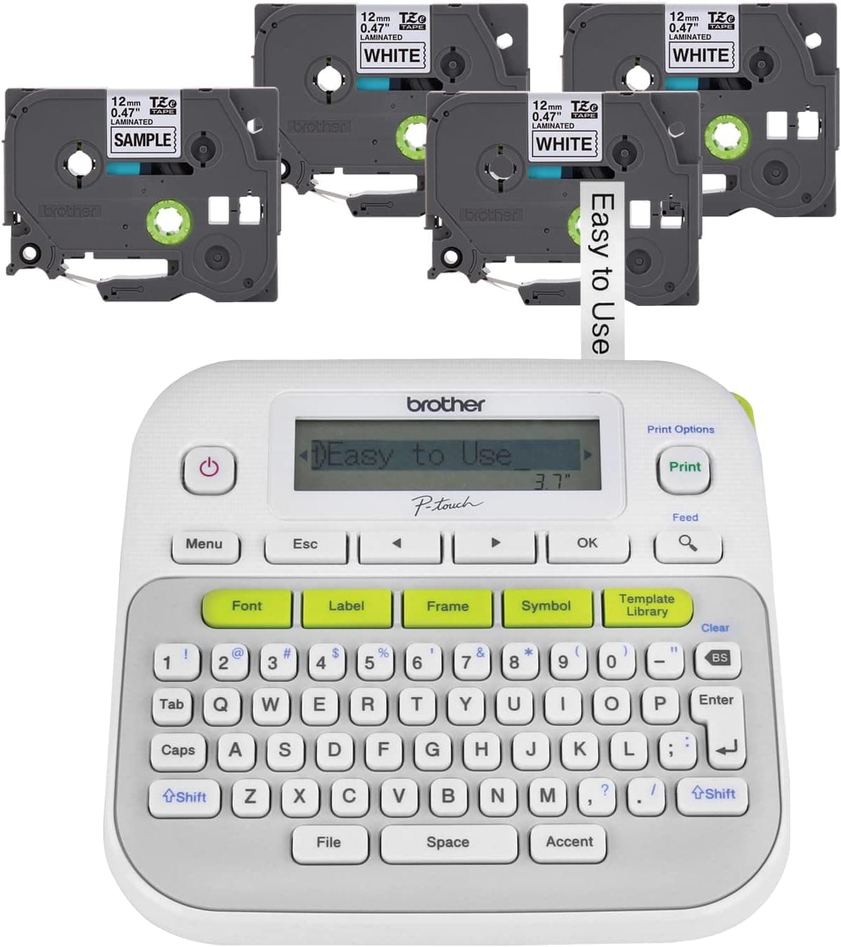 Brother P-touch Easy-to-Use Label Maker
