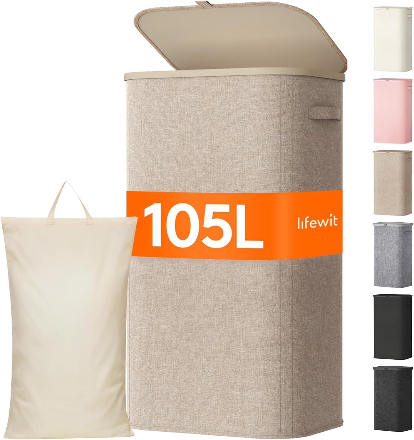 Lifewit Large Freestanding Laundry Hamper