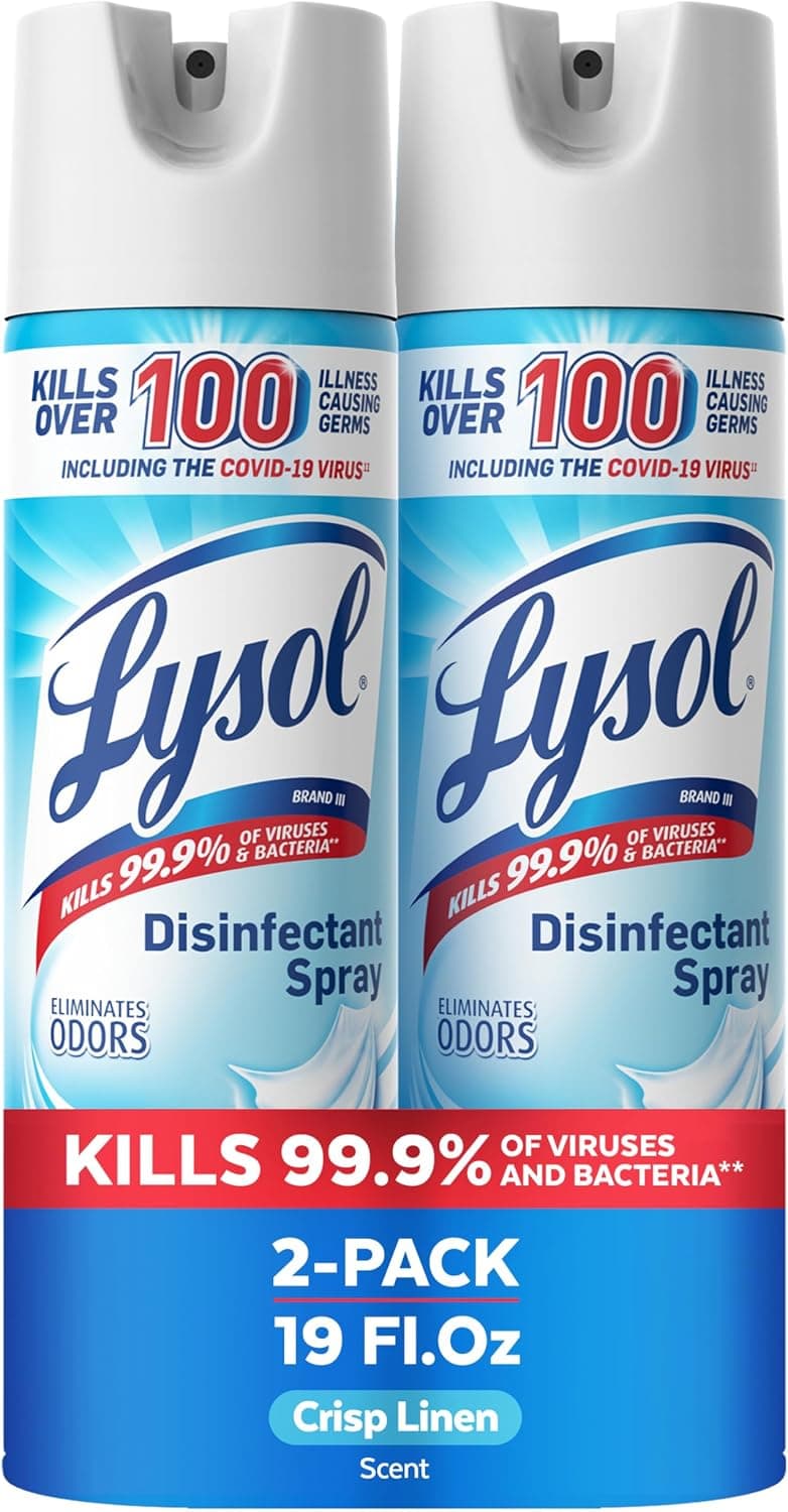 Lysol Disinfectant Spray, Crisp Linen