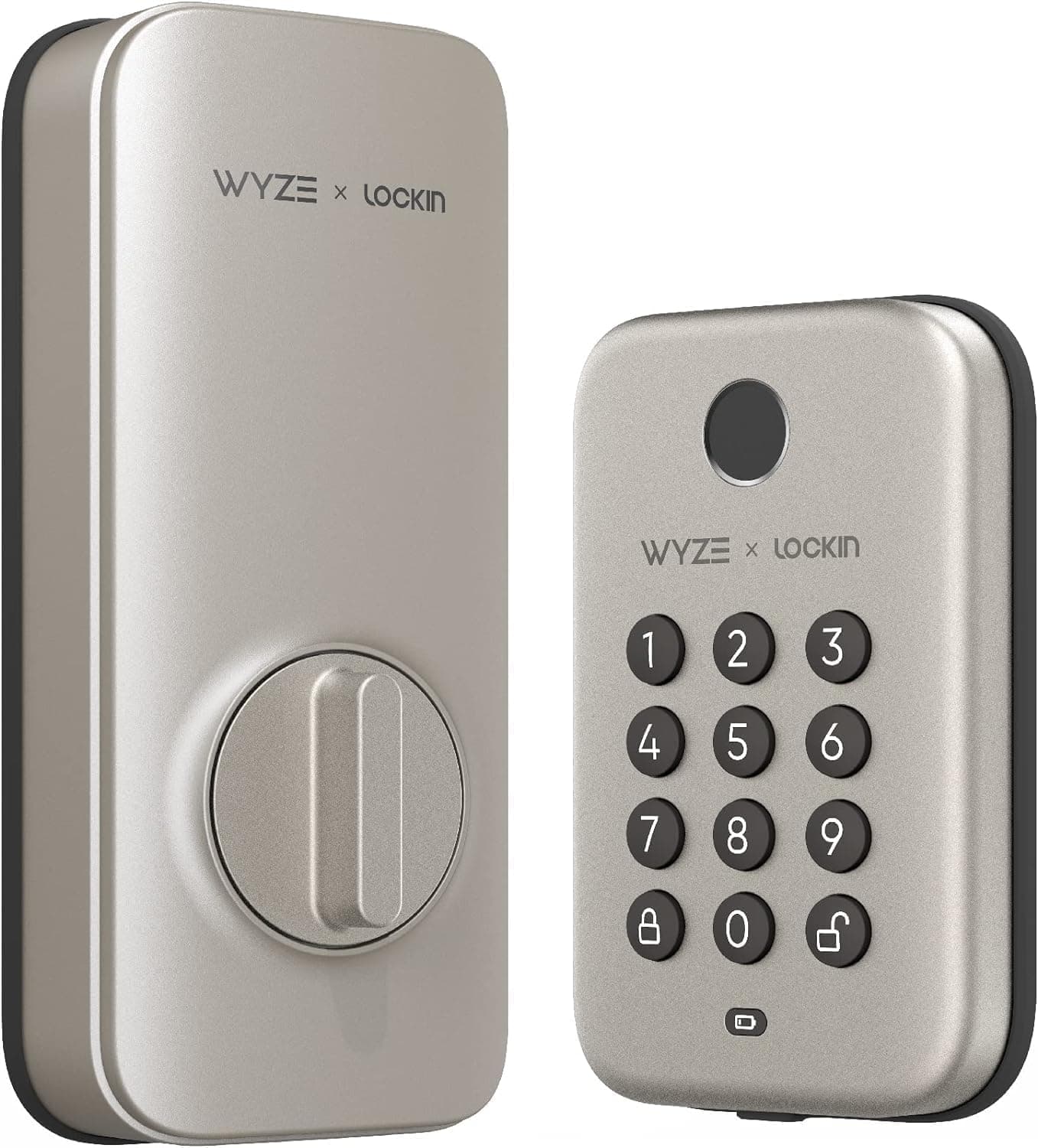 Wyze Auto-Lock Bolt, Fingerprint Unlock with Keypad