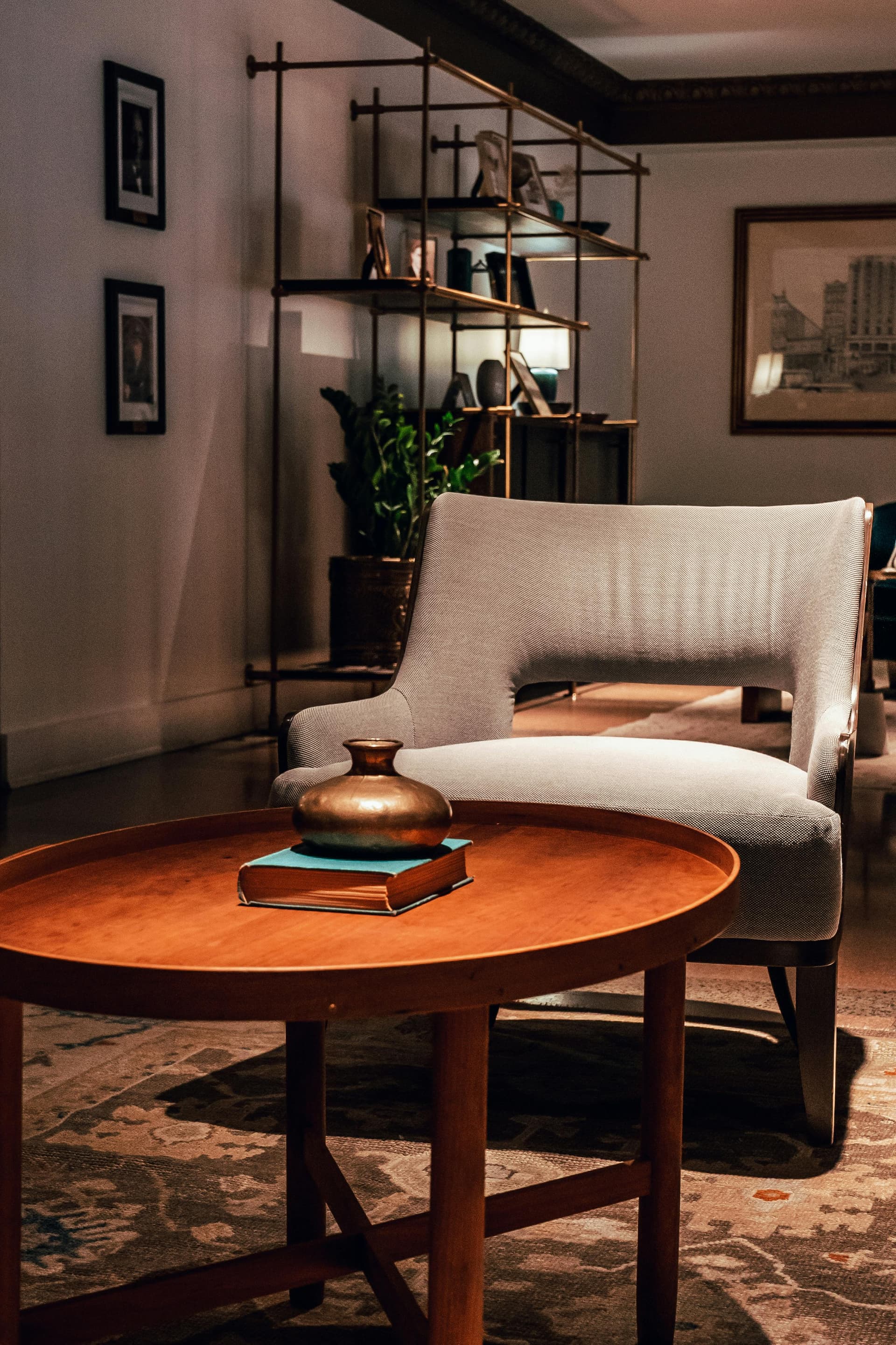 A well-appointed boutique guest room