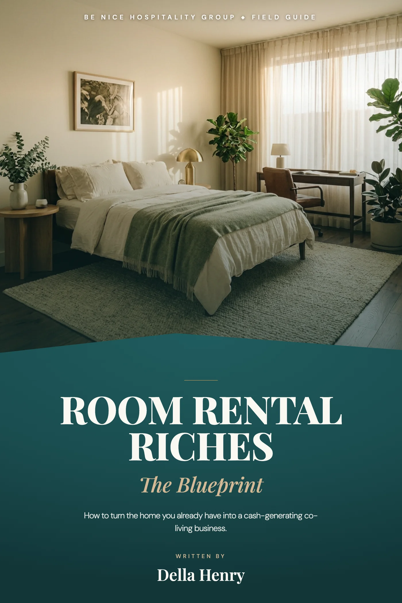 Cover of Room Rental Riches: The Blueprint by Della Henry