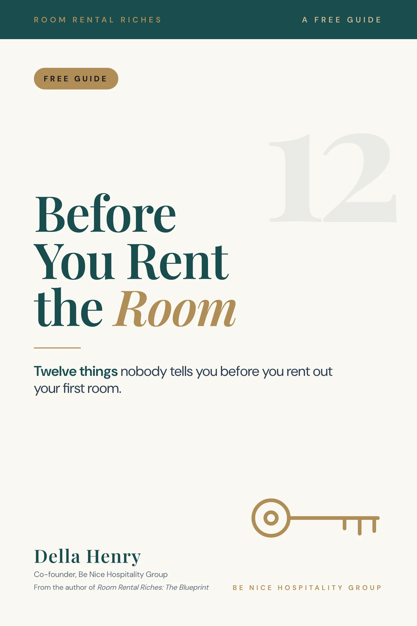 Cover of Before You Rent the Room by Della Henry