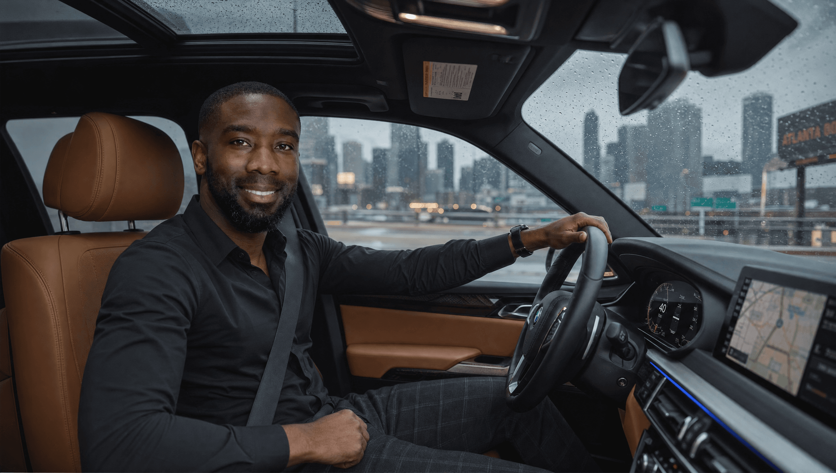 Alex Henry with one of the fleet vehicles behind the Car Rental Riches playbook
